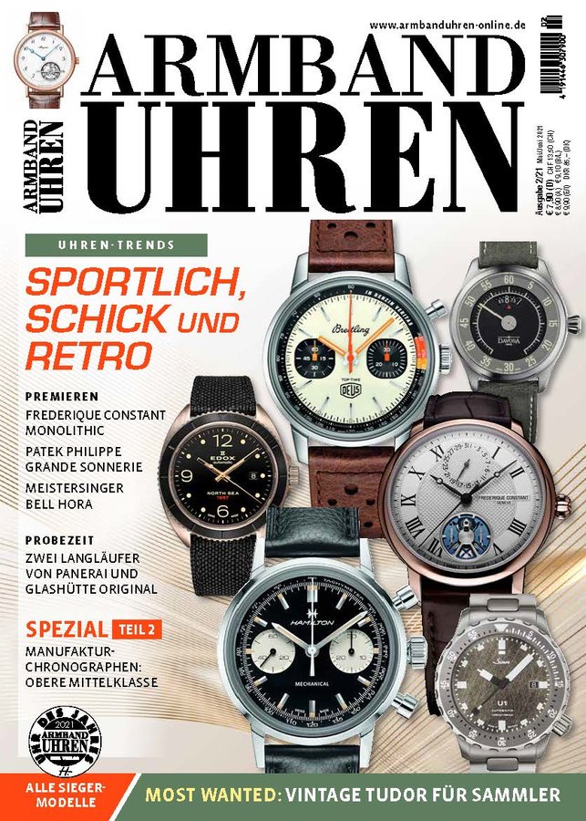 Armband Uhren Magazin 1/2020 Die neue Sportlichkeit 1A TOP Zustand 