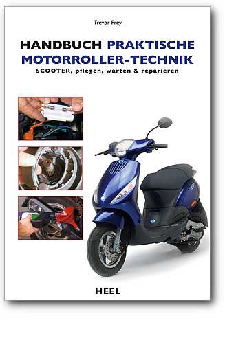 Buchcover Handbuch praktische Motorroller-Technik | Heel Verlag