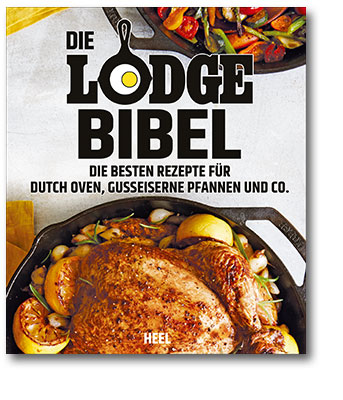 Cover Lodge-Bibel - Die besten Rezepte für Gusseisen | Heel Verlag