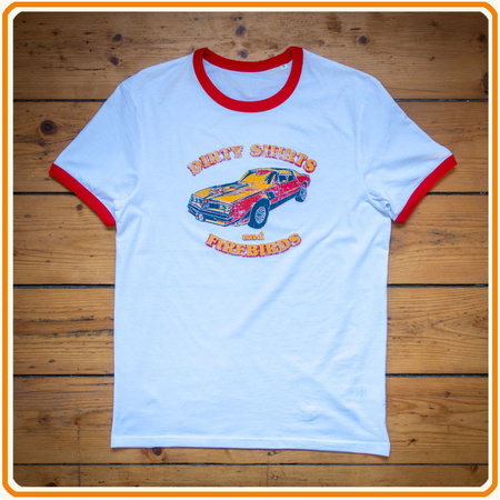 Artikelbild Authentisches 70er Jahre Shirt: Dirty Shirts & Firebirds | Heel Verlag