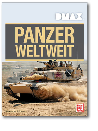 Buchcover DMAX Panzer weltweit | Heel Verlag