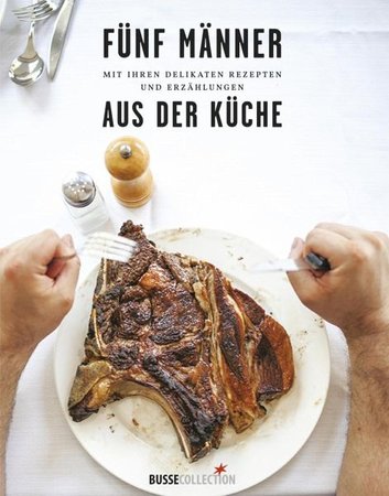 Cover 5 Männer aus der Küche | Heel Verlag
