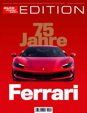 Cover auto motor sport Edition - 75 Jahre Ferrari | Heel Verlag