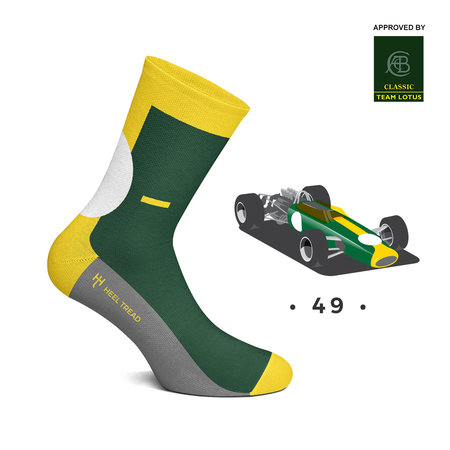 Cover Heel Tread - Socken Lotus 49 | Heel Verlag
