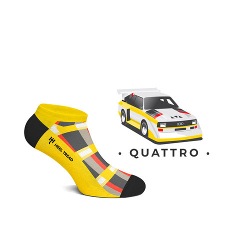 Cover Heel Tread - Sneaker Socken Audi Quattro | Heel Verlag