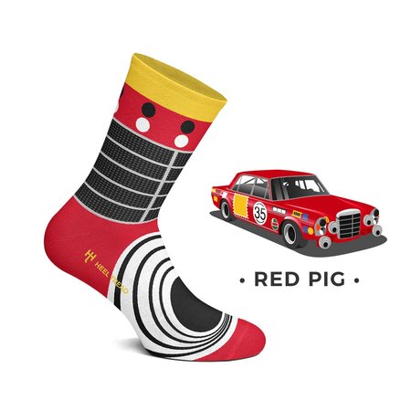Cover Heel Tread - Socken Red Pig | Heel Verlag