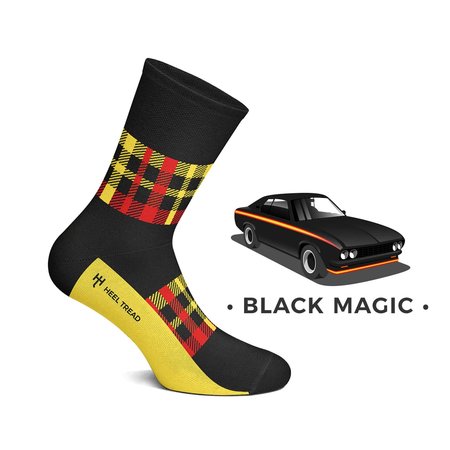 Cover Heel Tread - Socken Black Magic | Heel Verlag