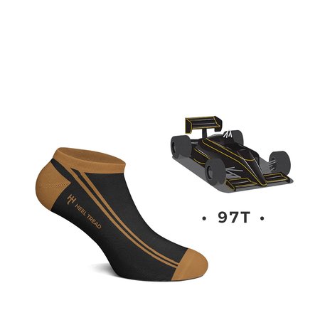 Cover Heel Tread - Sneaker Socken Lotus 97T | Heel Verlag