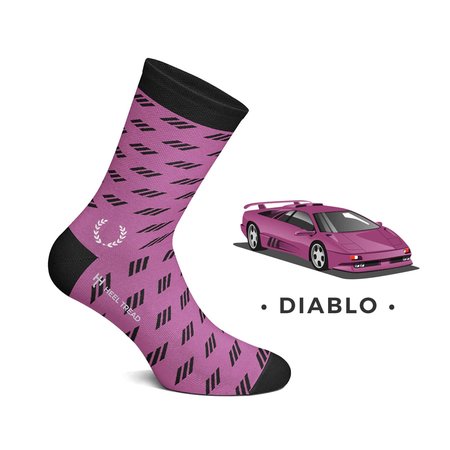 Cover Heel Tread - Socken Lamborghini Diablo | Heel Verlag