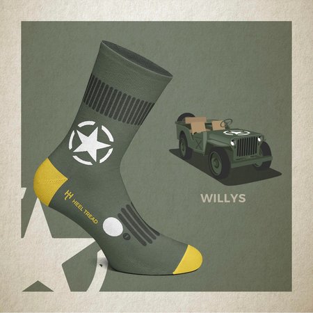 Cover Heel Tread - Socken Willys | Heel Verlag