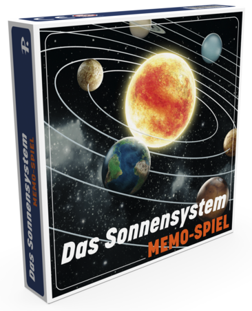 Cover Unser Sonnensystem - Das Memo-Spiel | Petersberg Verlag