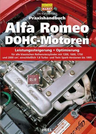 Buchcover Schrauberbuch Alfa Romeo DOHC-Motoren | Heel Verlag