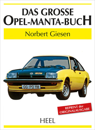 Cover Das große Opel Manta Buch | Heel Verlag
