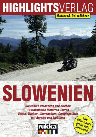 Buchcover Motorrad-Reiseführer Slowenien | Heel Verlag