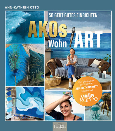 Buchcover Akos Wohn-Art - Neue Ideen für Deine Räume | Heel Verlag