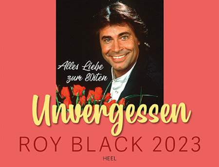 Cover Kalender Roy Black 2023 | Heel Verlag