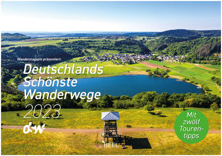 Cover Kalender Deutschlands schönste Wanderwege 2023 | Heel Verlag