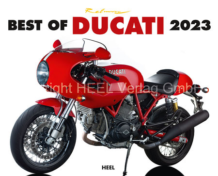 Cover Kalender Best of Ducati 2023 | Heel Verlag
