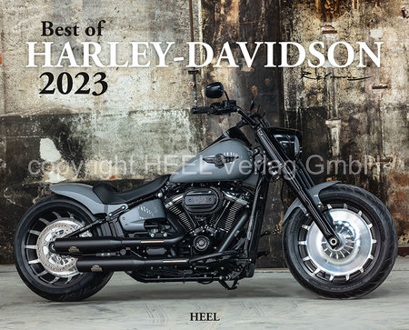 Cover Kalender Best of Harley-Davidson 2023 | Heel Verlag