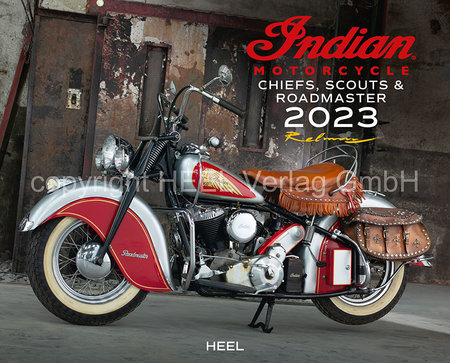 Cover Kalender Indian Motorcycle 2023 | Heel Verlag