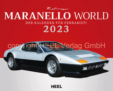 Cover Kalender Maranello World 2023 | Heel Verlag