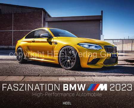 Cover Kalender Faszination BMW M-Modelle 2023 | Heel Verlag