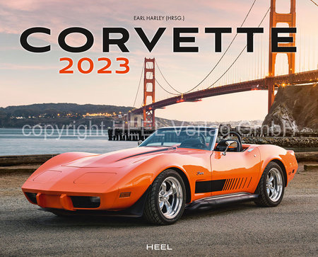 Cover Kalender Corvette 2023 | Heel Verlag