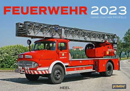 Cover Kalender Feuerwehr 2023 | Heel Verlag