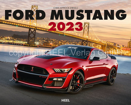 Cover Kalender Ford Mustang 2023 | Heel Verlag