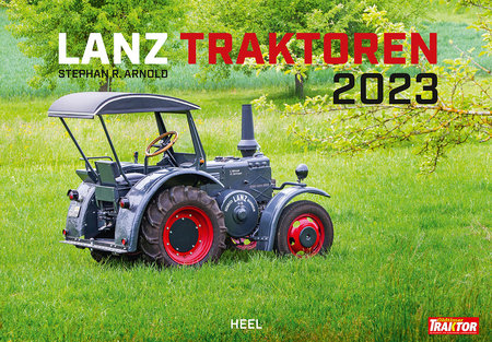 Cover Kalender Lanz Traktoren 2023 | Heel Verlag