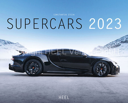 Cover Kalender Supercars 2023 | Heel Verlag