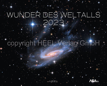 Cover Kalender Wundes des Weltalls 2023 | Heel Verlag