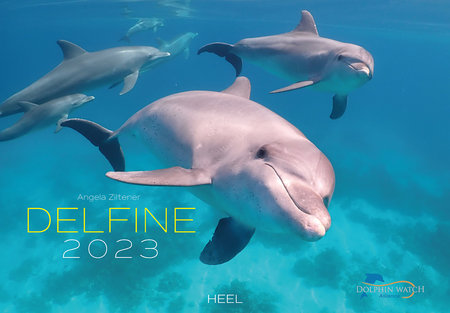 Cover Kalender Delfine 2023 | Heel Verlag