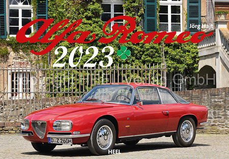 Cover Kalender Alfa Romeo 2023 | Heel Verlag