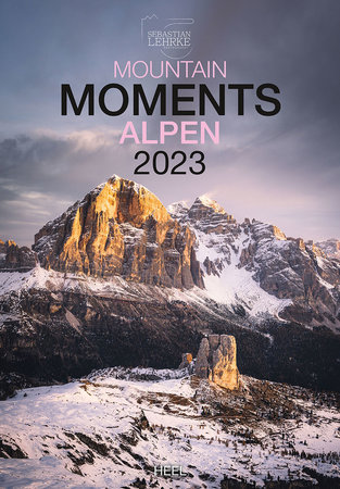 Cover Kalender Mountain Moments Alpen 2023 | Heel Verlag