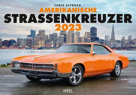 Cover Kalender Amerikanische Strassenkreuzer 2023 | Heel Verlag