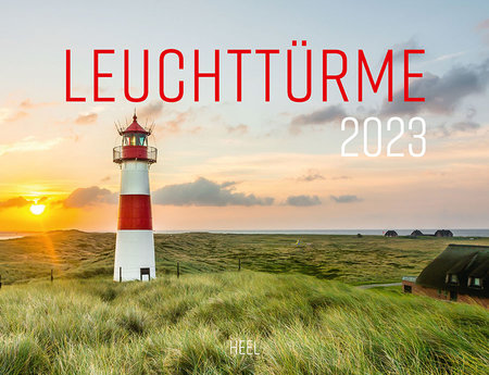 Cover Kalender Leuchttürme 2023 | Heel Verlag
