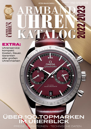 Buchcover Der Armbanduhren Katalog 2022/2023 | Heel Verlag