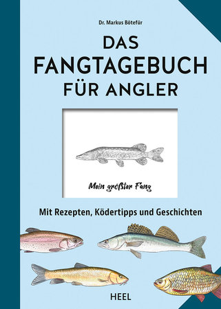 Cover Das Fangtagebuch für Angler | Heel Verlag