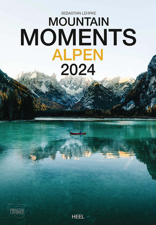 Cover Kalender Mountain Moments Alpen 2024 | Heel Verlag