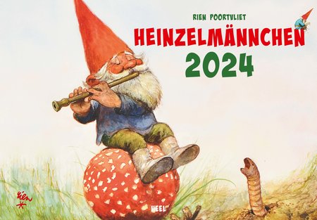 Cover Kalender Heinzelmännchen 2024 | Heel Verlag