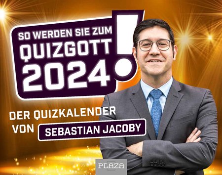 Cover Kalender So werden Sie zum Quizgott 2024 | Heel Verlag