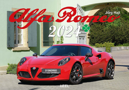 Cover Kalender Alfa Romeo 2024 | Heel Verlag
