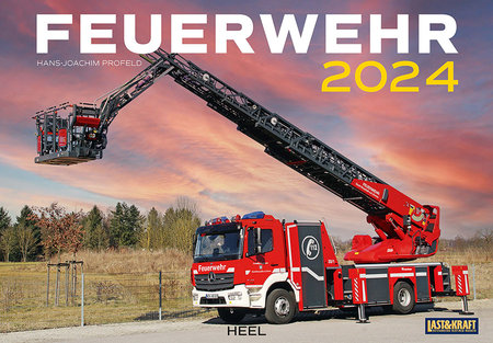Cover Kalender Feuerwehr 2024 | Heel Verlag