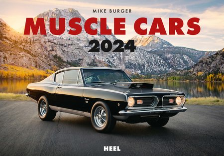 Cover Kalender Muscle Cars 2024 | Heel Verlag