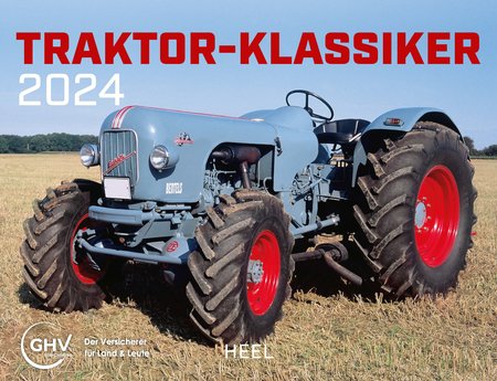 Cover Kalender Traktor Klassiker 2024 | Heel Verlag