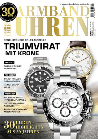 Magazincover Armbanduhren Magazin 3/2023 | Heel Verlag