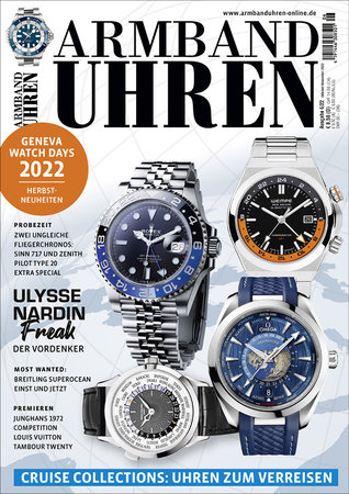 Magazincover Armbanduhren Magazin 6/2022 | Heel Verlag