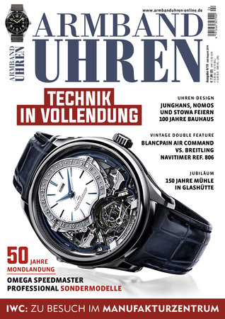 Magazincover Armanduhren Magazin 4/2019 vom Heel Verlag