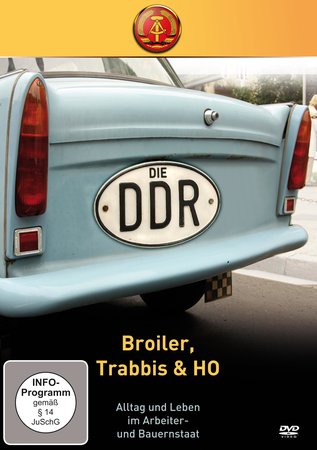 DVD Cover Die DDR - Broiler, Trabbis, H0 (DVD) | Heel-Verlag